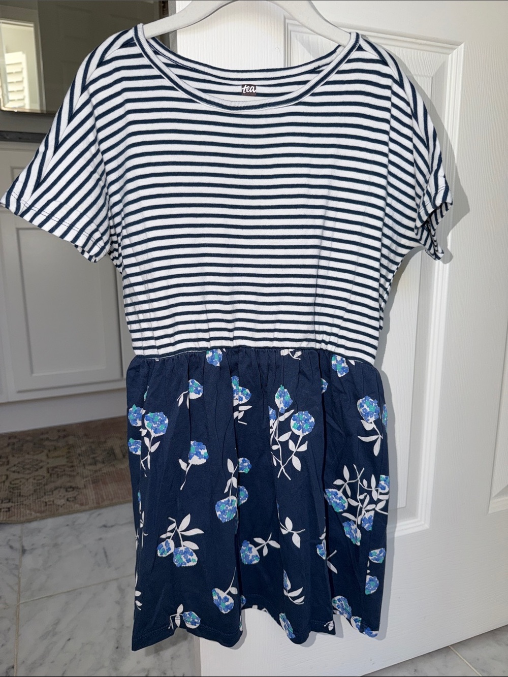 Tea Collection girls’ mixed media dress